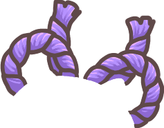 Purple Rope Obi